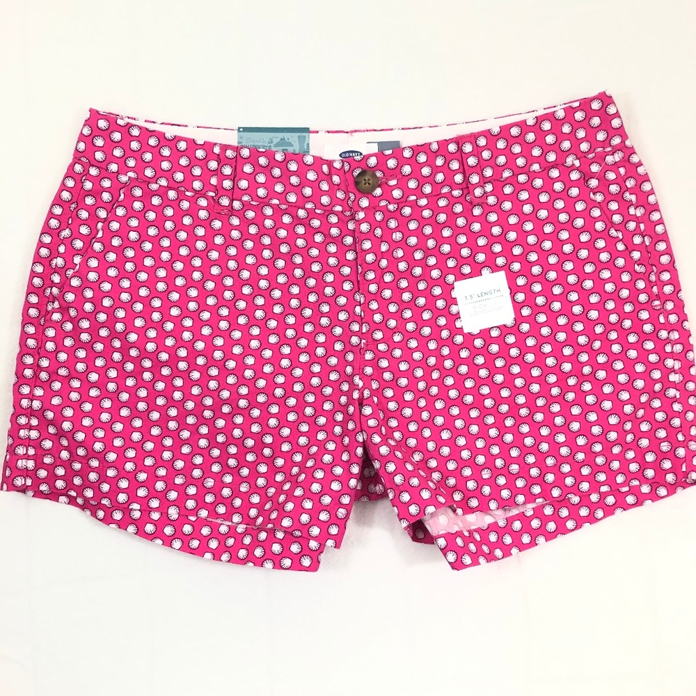 NWT Old Navy Hot Pink Shorts With Shells
